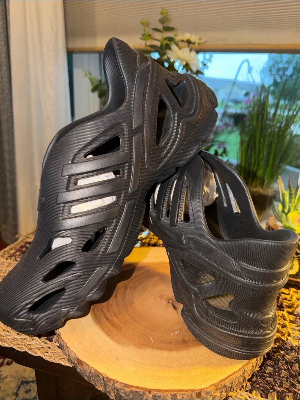 Adidas adiFOM Supernova Triple Black Slip-On Shoes Men’s Size 11 NIB IF3915